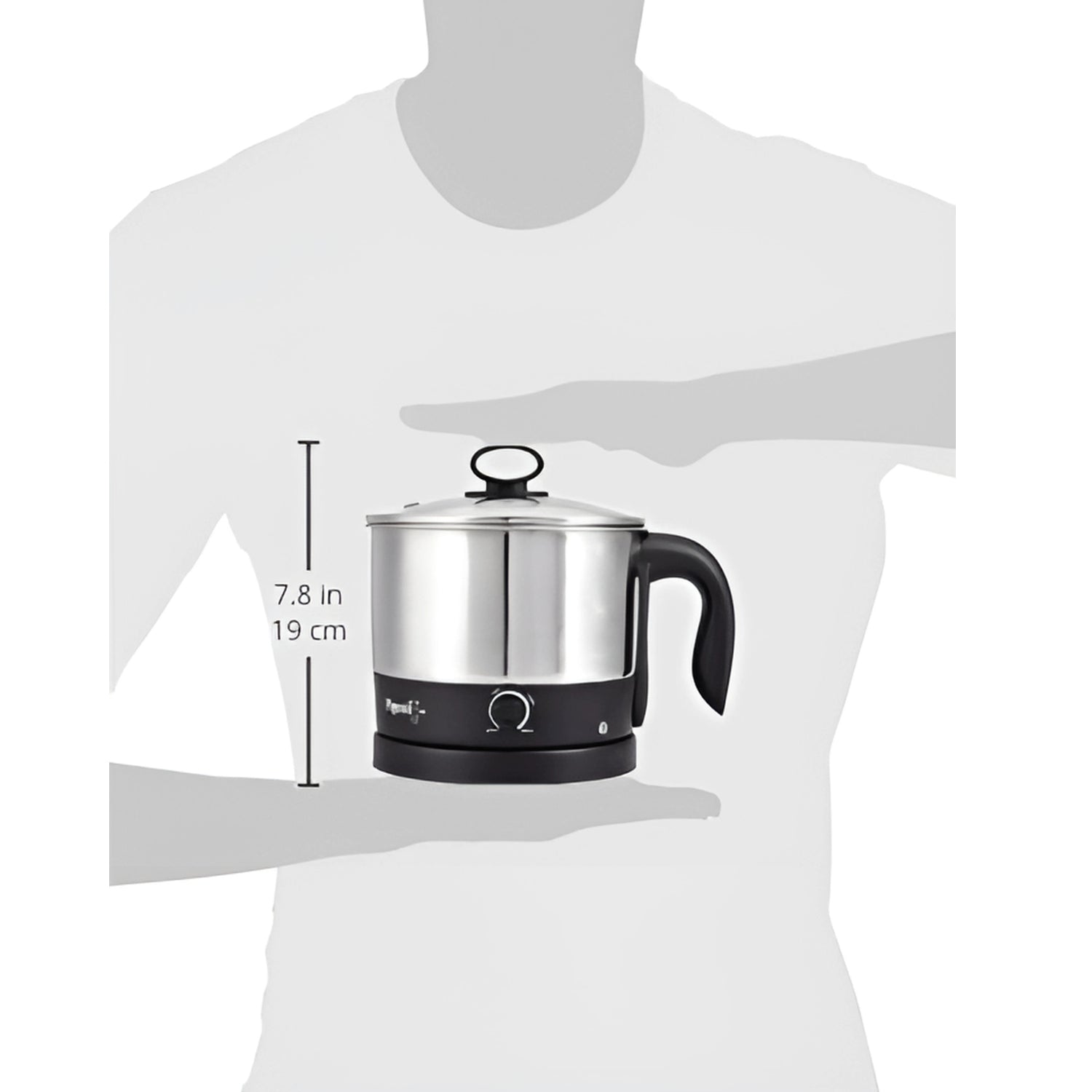 Pigeon 14432 Multipurpose Kettle 1.2 L – Black and Silver_6