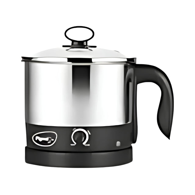 Pigeon 14432 Multipurpose Kettle 1.2 L – Black and Silver_Front View