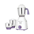 Pigeon 16085 Excella 550W Mixer Grinder with 3 Jars – White_Front View