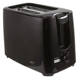 Pigeon 750 W 2 Slices 6-Level Browning Control Pop-Up Toaster - Black