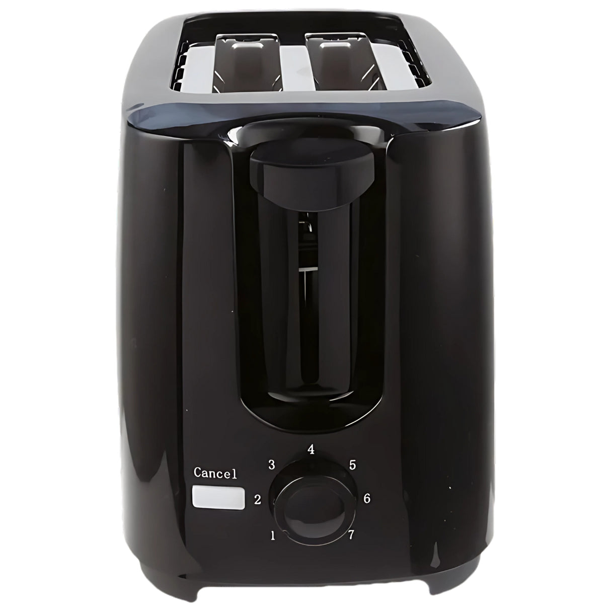 Pigeon 750 W 2 Slices 6-Level Browning Control Pop-Up Toaster - Black