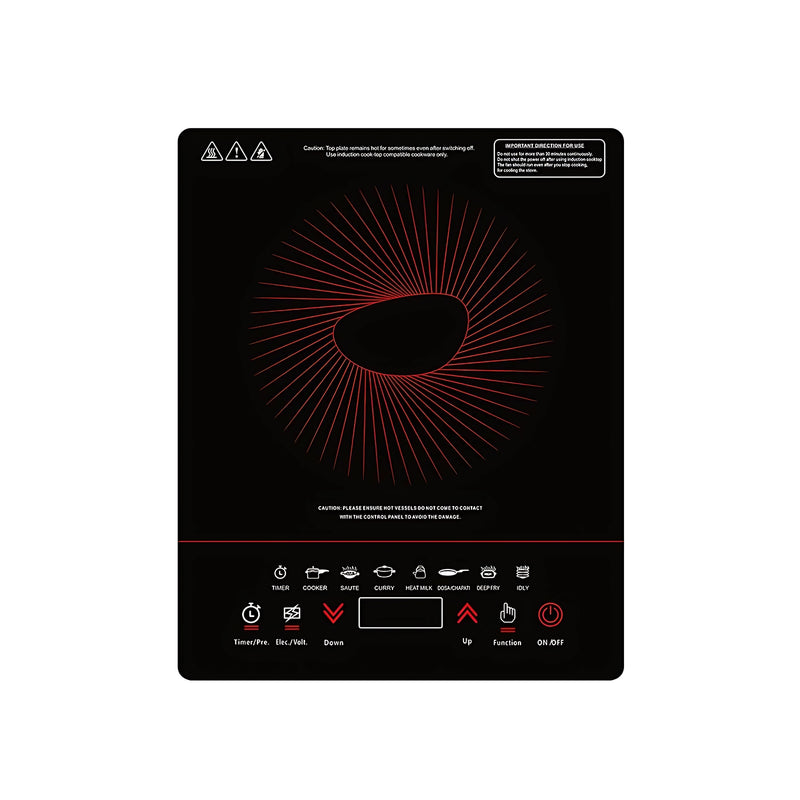 Pigeon 14429 Acer Plus Induction Cooktop 1800 W - Black