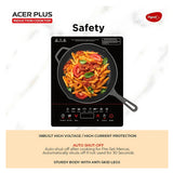 Pigeon 14429 Acer Plus Induction Cooktop 1800 W - Black