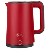 Pigeon Evoke 1500 W  360° Cordless Base 1.8 L Stainless Steel Electric Kettle – Red