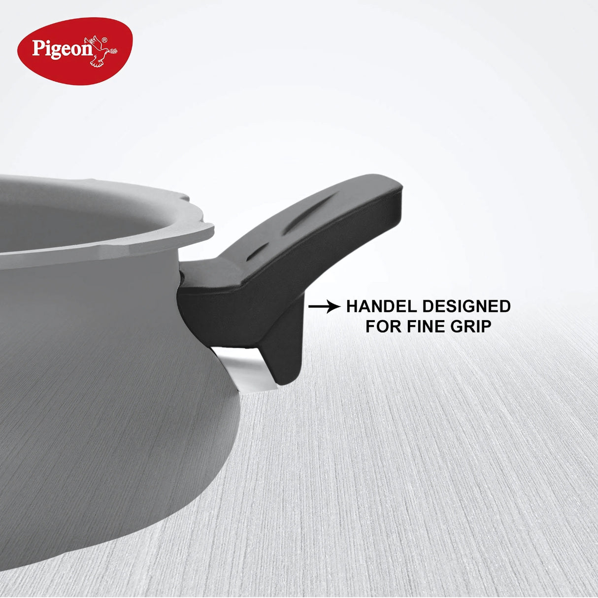 Pigeon Super Hard Anodized Pressure Cooker 5L - Black