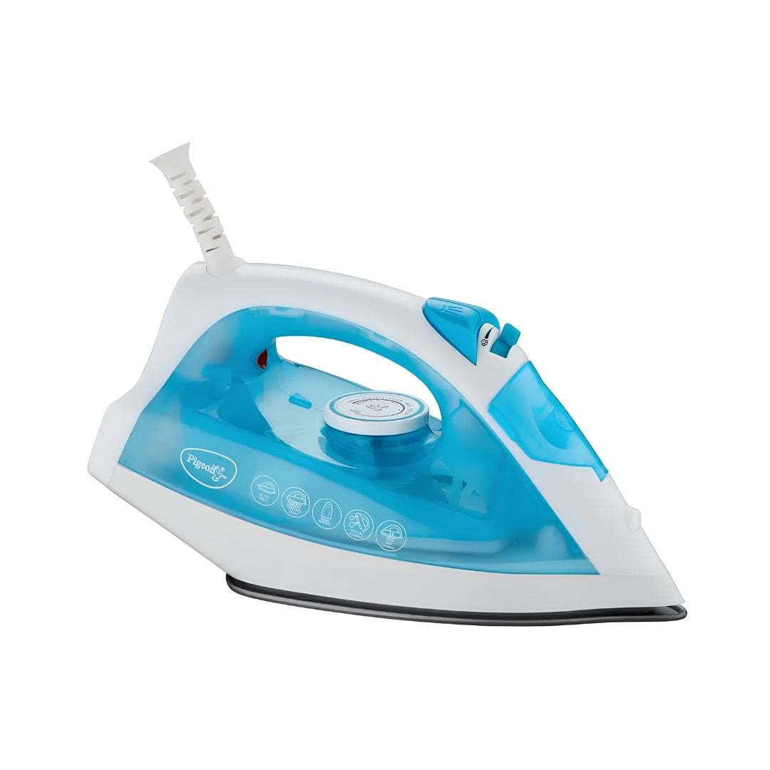 Pigeon Amaze Plus 16232 Steam Iron  1600 Watts - Blue with White_Front View