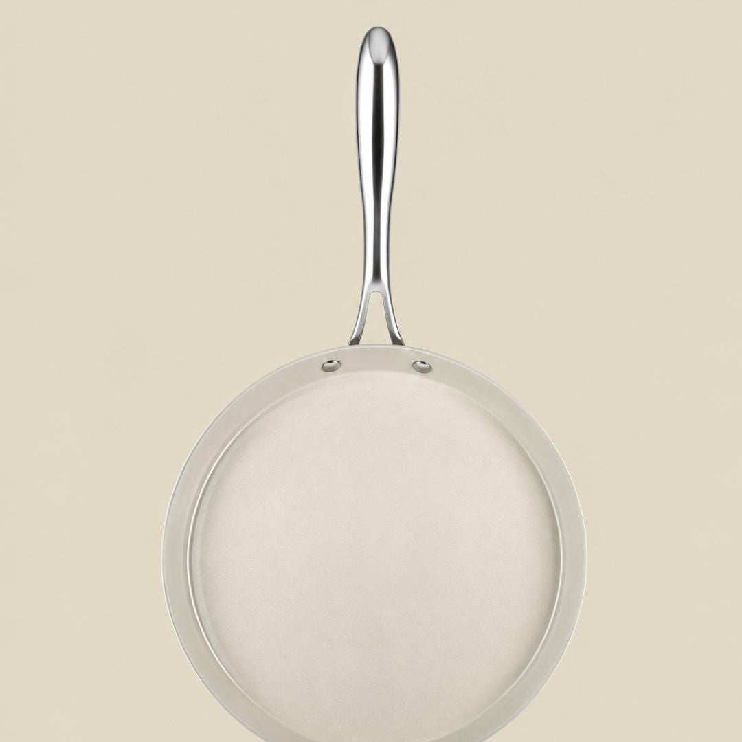Pigeon Cerra Steel Clad Ceramic Flat Tawa 280 mm_Tawa Full View