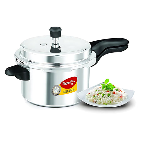 Pigeon Deluxe Aluminium Pressure Cooker 5 L_2