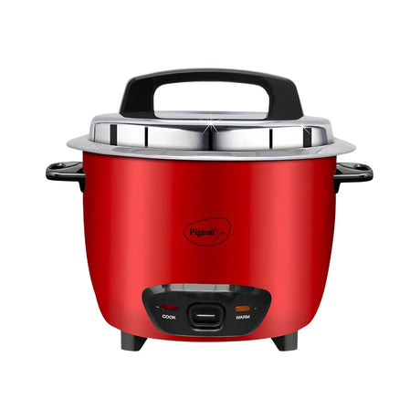 Pigeon Electric Rice Cooker ERC RUBY DX 1.8 L - Red_Front View
