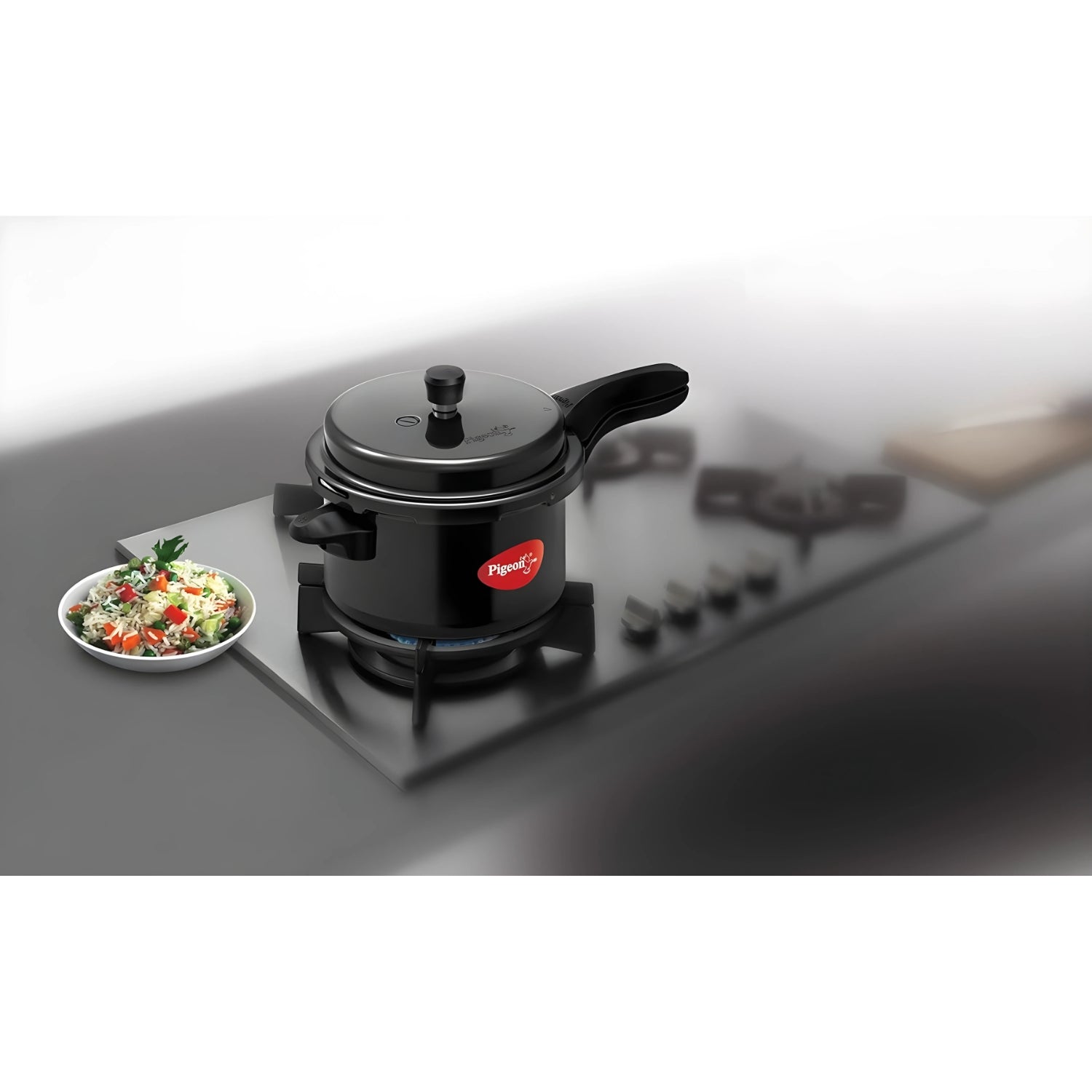 Pigeon Hard Anodised Titanium Pressure Cooker 5 L - Black_3