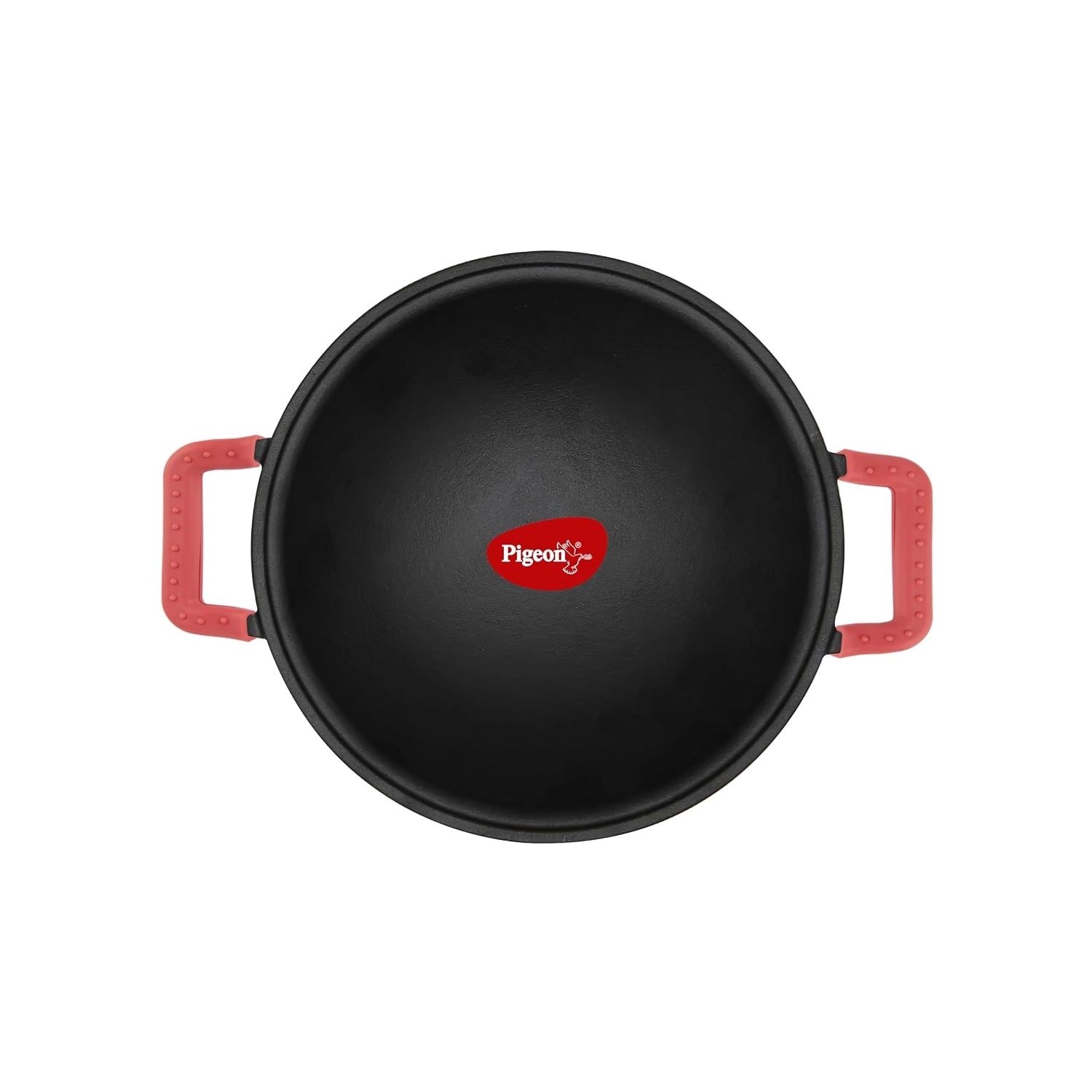 Pigeon Imperi Cast Iron Appachatty 220 mm with SS Lid - Black_2
