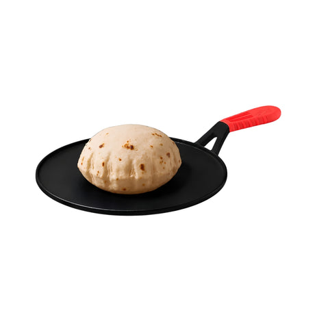 Pigeon Imperi Cast Iron Dosa Tawa 28 cm - Black_Front View1