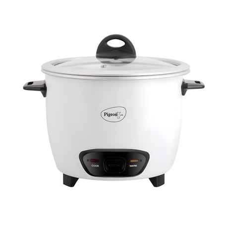 Pigeon Joy Unlimited ERC-SDX 388 Electric Rice Cooker 1 L – White_Front View