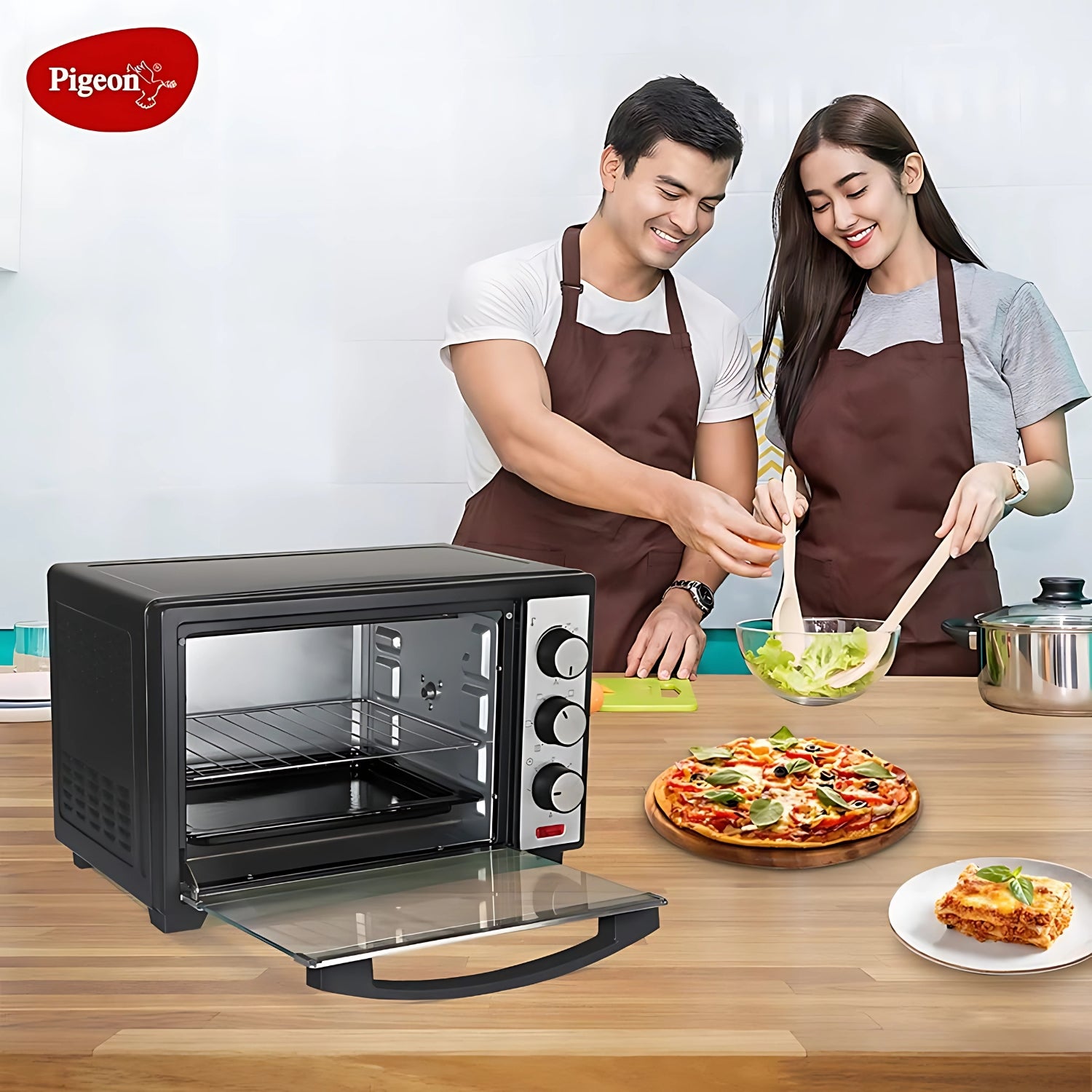Pigeon OTG with Rotisserie 16132 20 L – Black_5