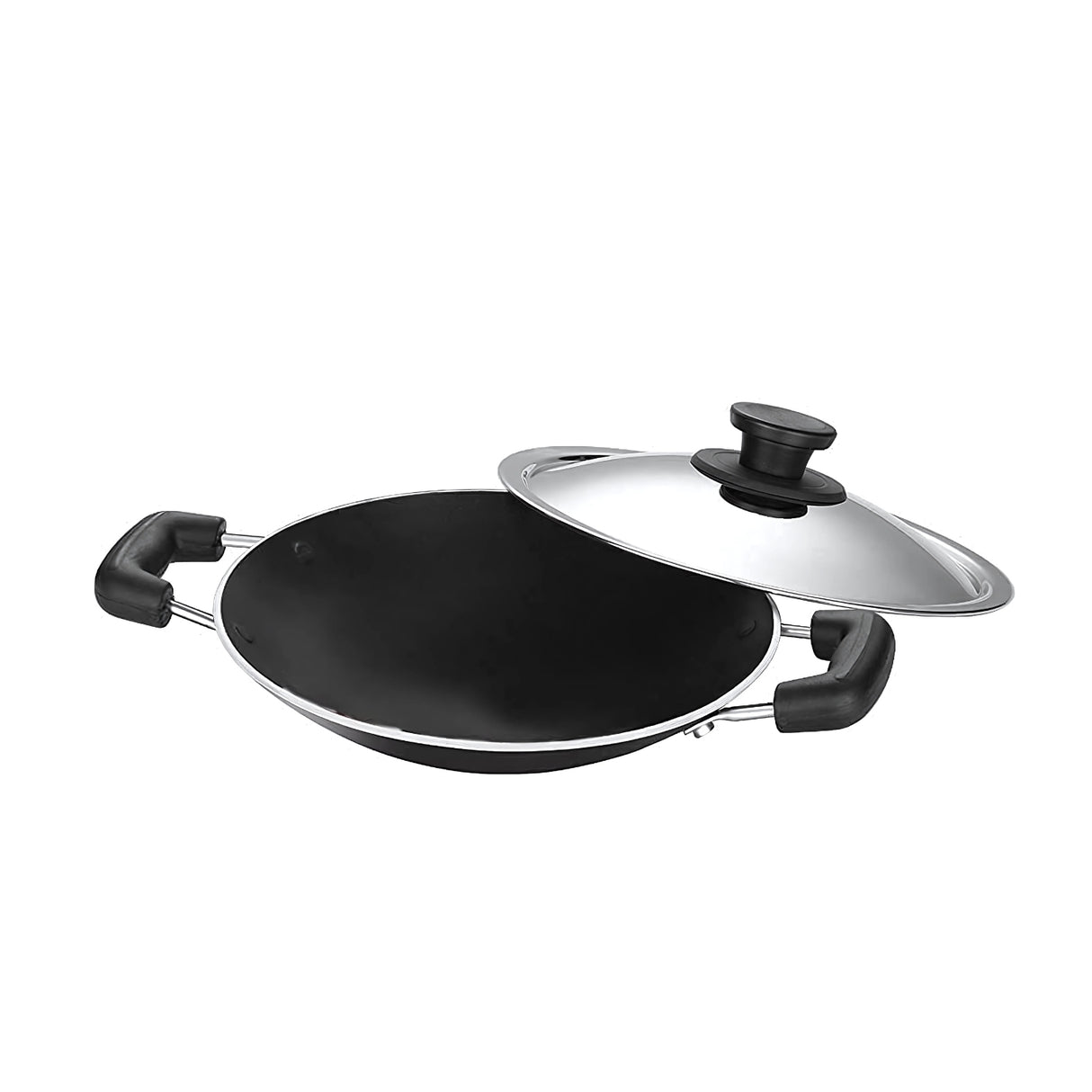 Pigeon Special Non Stick Appachatty with SS Lid 200 mm - Black_1