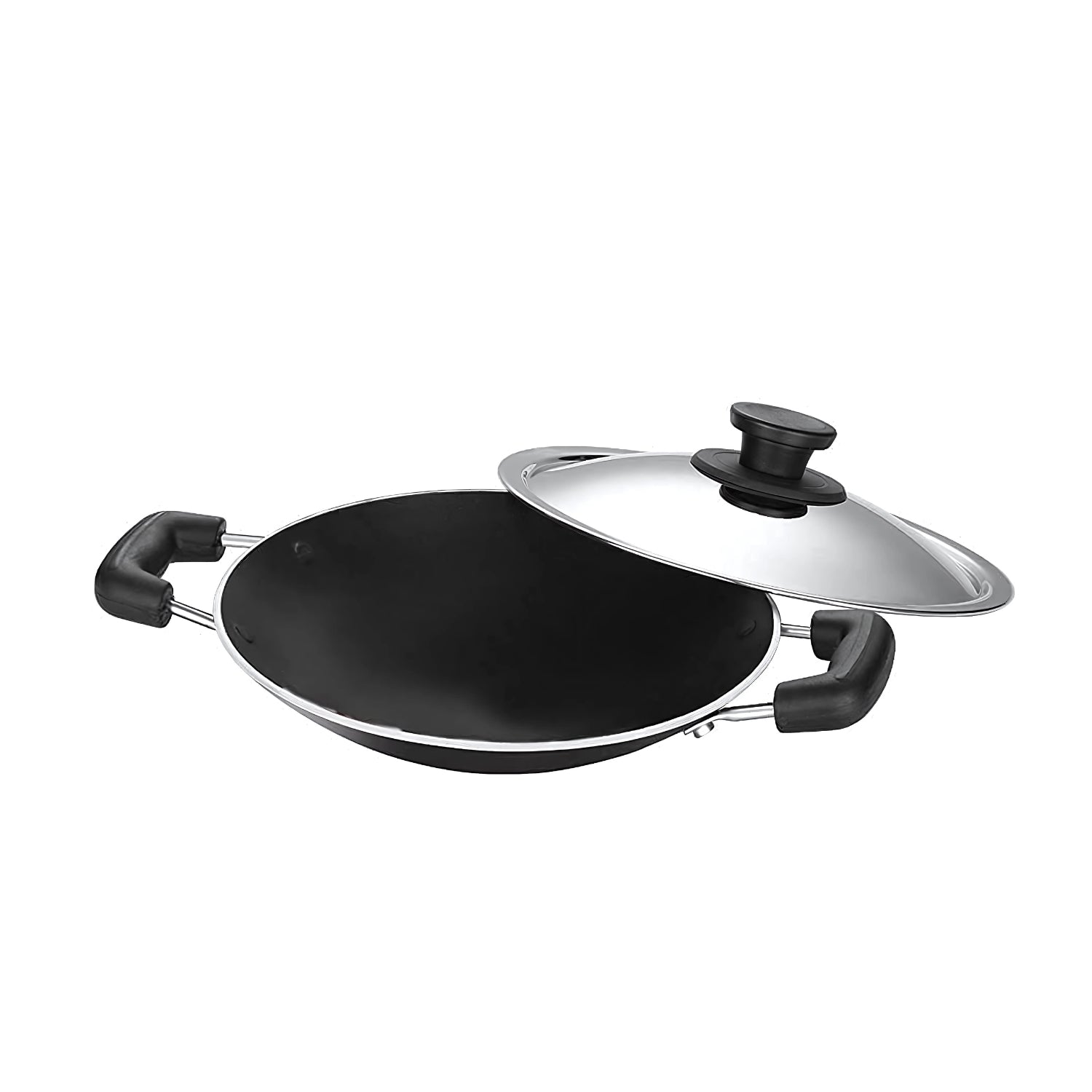 Pigeon Special Non Stick Appachatty with SS Lid 200 mm - Black_1