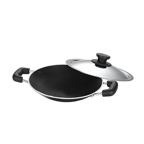 Pigeon Special Non Stick Appachatty with SS Lid 200 mm - Black_1