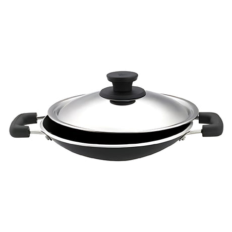 Pigeon Special Non Stick Appachatty with SS Lid 200 mm - Black_2