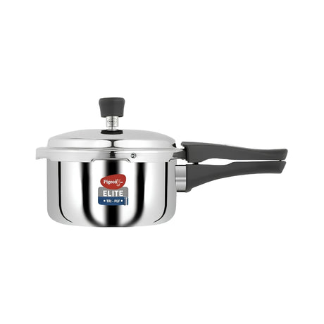 Pigeon Triply SS Elite Shine Pressure Cooker 2 L_Front View