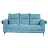 Port Vila Comfort Fabric Sofa (3+1+1-Seater) - Green