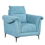 Port Vila Comfort Fabric Sofa (3+1+1-Seater) - Green