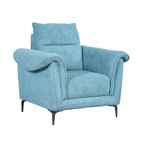 Port Vila Comfort Fabric Sofa 1-Seater - Green_1