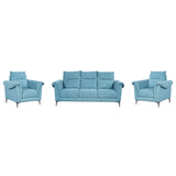 Port Vila Comfort Fabric Sofa (3+1+1-Seater) - Green