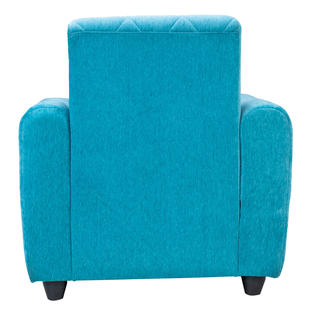 Porto Pro Premium Short Rise Fabric Sofa Set (3+1+1 Seater) - Blue
