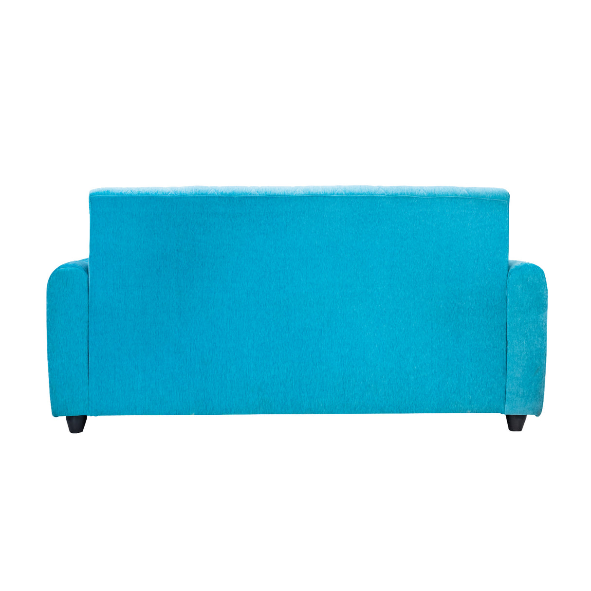 Porto Pro Premium Short Rise Fabric Sofa 3 Seater - Blue