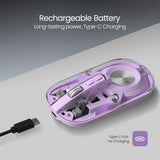 Portronics Toad 8 Wireless Mouse - Purple