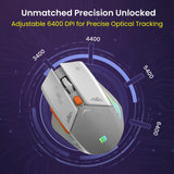 Portronics Vader Wired Gaming Mouse - Grey