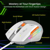 Portronics Vader Wired Gaming Mouse - Grey