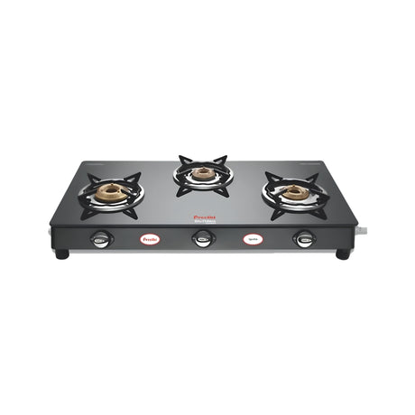 PreethiGTS104Sparkle3BurnerT-PipeGasStove_Black_FrontView_1