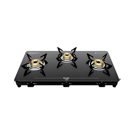 PreethiGTS415Luxe3BGasStovePremiumGlassTop-Black_FrontView_1