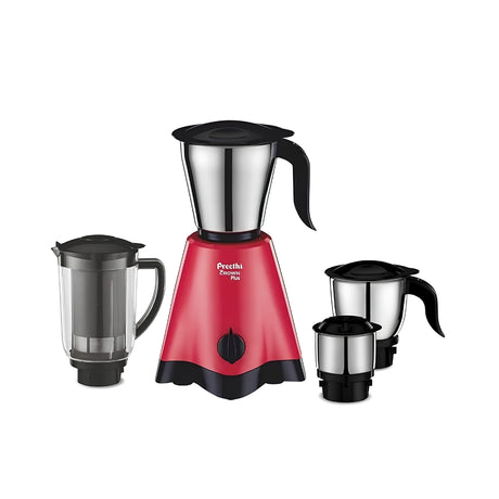 Preethi Crown Plus MG-258 Mixer Grinder 600 Watts - Red_Front View
