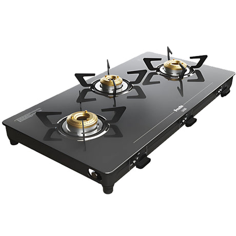 Preethi GTS 415 Luxe 3B Gas Stove Premium Glass Top - Black_2