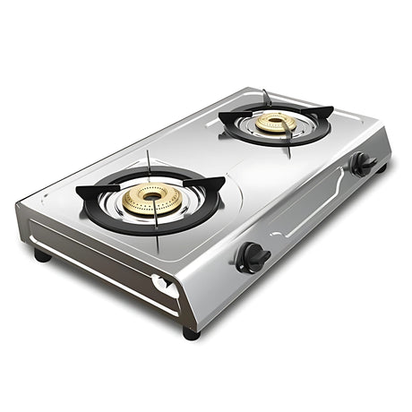 Preethi  SSGS012 Glory 2-Burner Stainless Steel Gas Stove – Silver_2