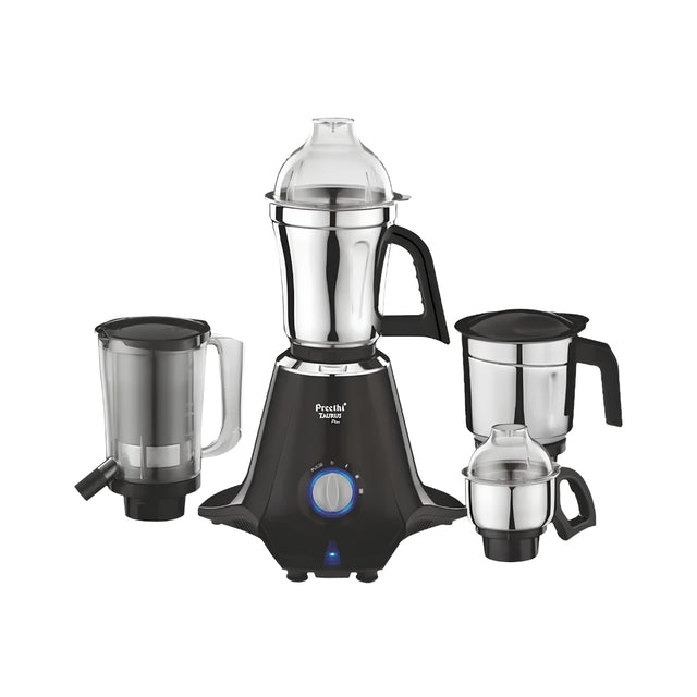 Preethi Taurus Plus MG257 Mixer Grinder 1000 Watts - Black_Front View