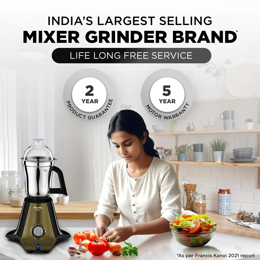 Preethi Titan Mixer 1000W-110004856