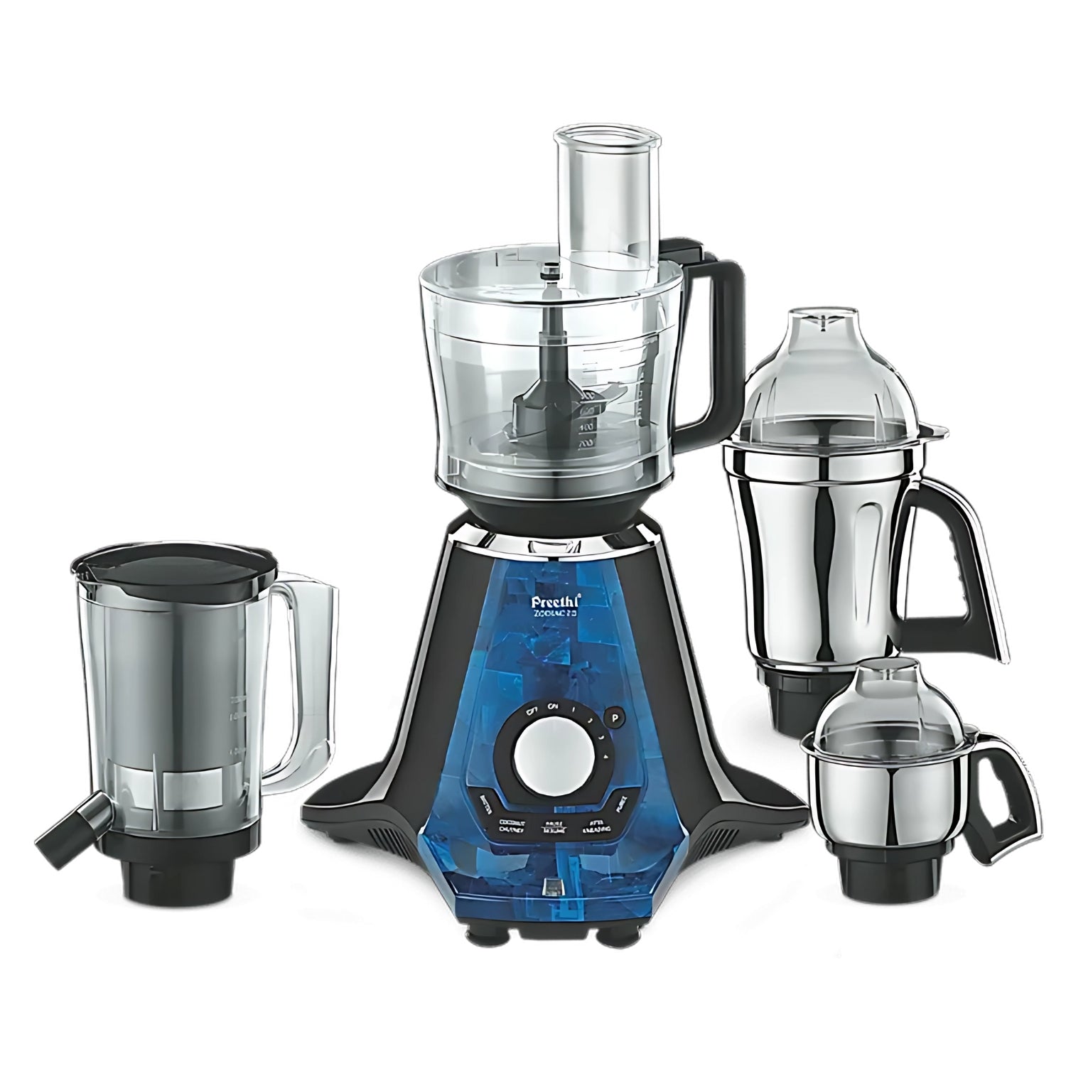 Preethi Zodiac 2.0 MG-255 Mixer Grinder 1000 Watts - Grey and Blue_1