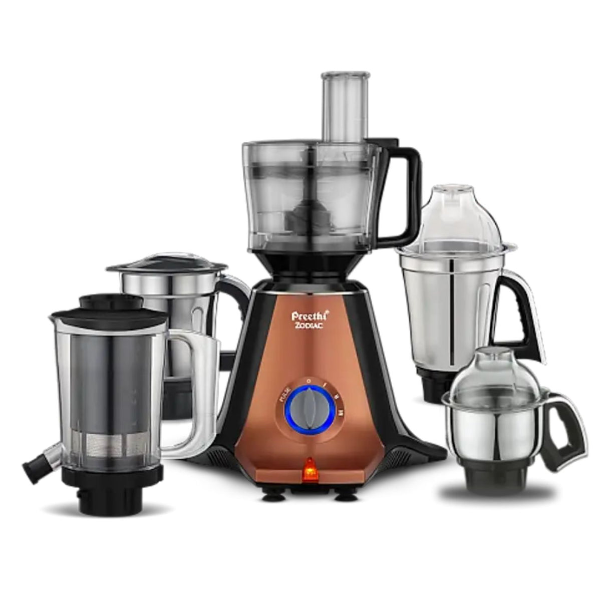 Preethi Zodiac Stardust MG265 Mixer Grinder 750 Watts - Copper_1