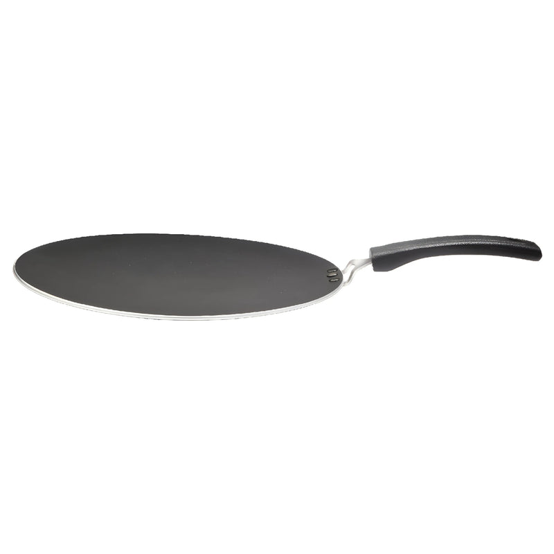 Premier Aluminium Concave Tawa 28 cm - Black