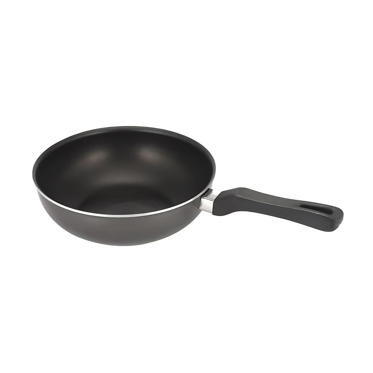 Premier Nonstick Deep Kadai with Induction Base 24 cm - Black