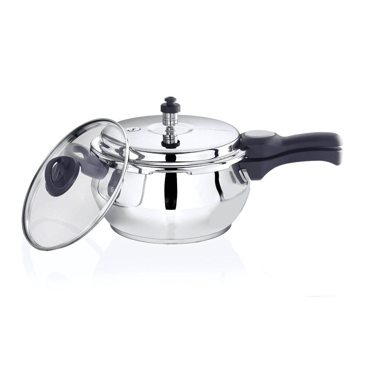 Premier Handi Pressure Cooker SS Body with Glass Lid 5 L