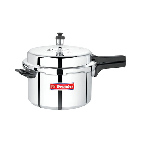 Premier Classic Aluminium Pressure Cooker 5.5 L_Front view