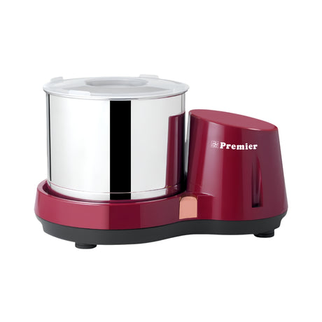 Premier Compact PG-501 2L Wet Grinder – Cherry Red_Front View-1