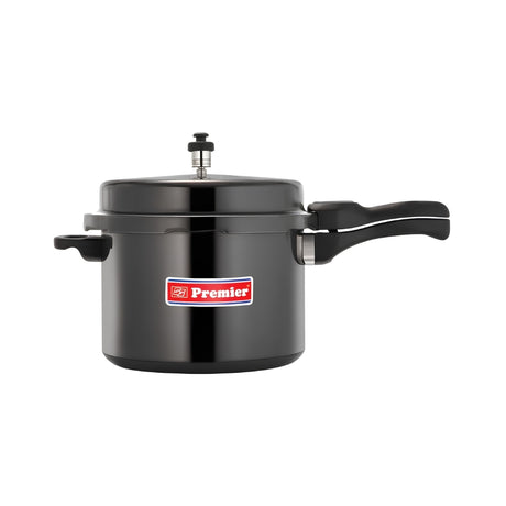 Premier Cucina Hard Anodised Pressure Cooker 3 L - Black_Front View