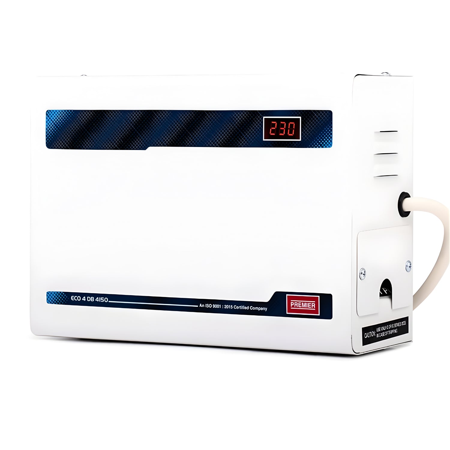 Premier ECO 4 DB 4150 Voltage Stabilizer 150-280V - White_1
