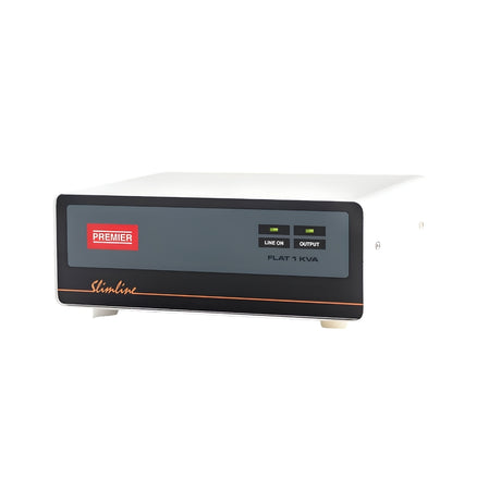 Premier Flat 100 Voltage Stabilizer 130-280V - White_FrontView