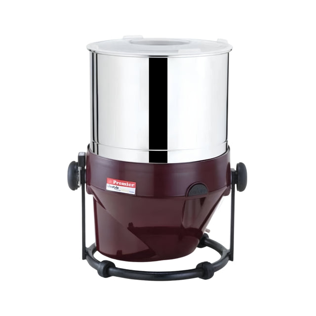 Premier Lifestyle PG-502 2 L Tabletop Wet Grinder – Maroon_Front View